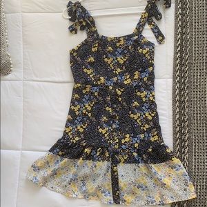 Floral Spaghetti Strap Sundress
